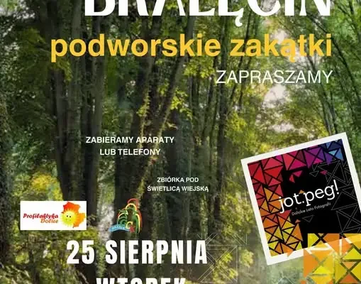 Fotospacer w Bralęcinie – odkryj podworskie zakątki z aparatem w dłoni