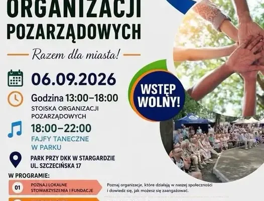 Festyn Organizacji Pozarządowych w Stargardzie – razem dla miasta!