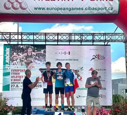 Mikołaj Wal z brązowym medalem Europejskich Igrzysk Młodzieży w Brnie
