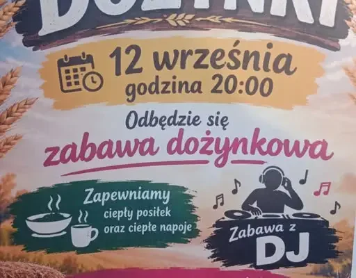 Zaproszenie na wiejskie spotkanie integracyjne – 12 września
