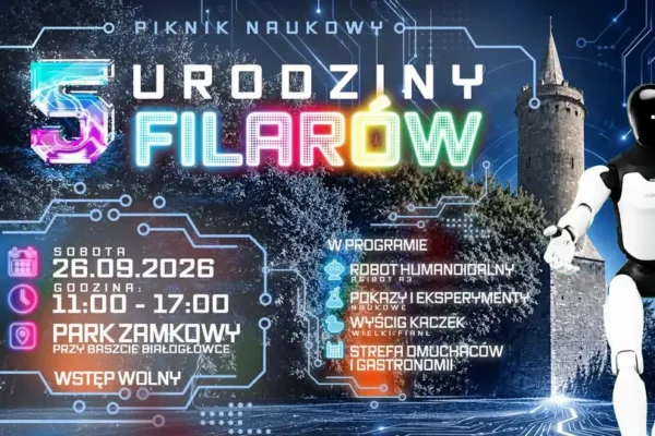 Stargardzkie Centrum Nauki FILARY świętuje 5. urodziny. W programie humanoidalny robot