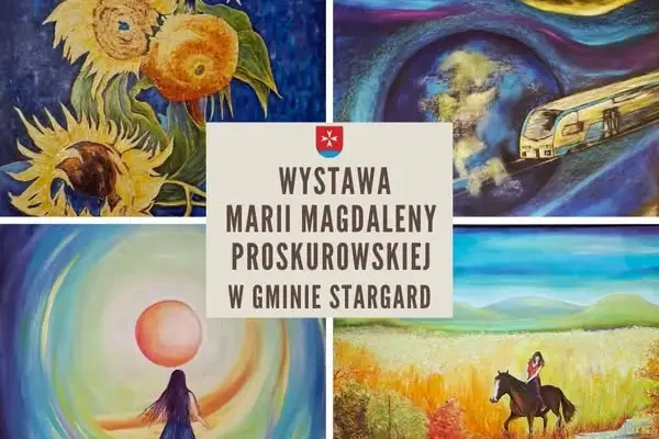 Wernisaż prac Marii Magdaleny Proskurowskiej w Urzędzie Gminy Stargard