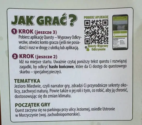 Nowa gra terenowa nad Jeziorem Miedwie – idealna propozycja na aktywny weekend