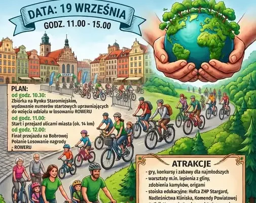 Festyn Ekologiczny i Rowerowa Masa Krytyczna – 19 września na Bobrowej Polanie