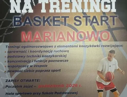 BASKET START w Marianowie – koszykarska przygoda dla uczniów