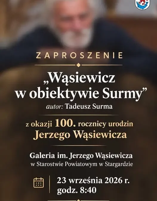 Jerzy Wąsiewicz patronem Galerii Sztuki w Stargardzie – już wkrótce wyjątkowa wystawa