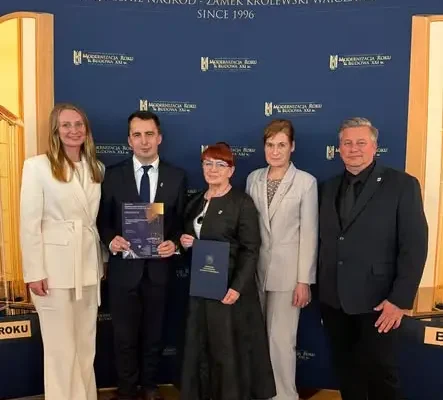 Gmina Dobrzany wyróżniona na gali XXX Ogólnopolskiego Konkursu „Modernizacja Roku & Budowa XXI W.”