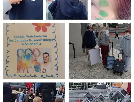 Wolontariusze ze Szkoły Podstawowej w Suchaniu kwestowali na rzecz osób z niepełnosprawnościami