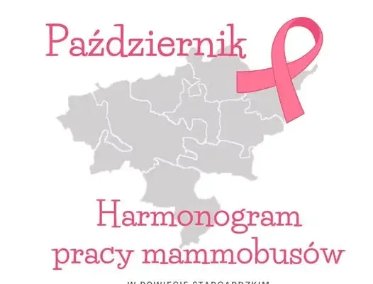 Październik miesiącem świadomości raka piersi – mammobus odwiedzi Stargard i Starą Dąbrowę