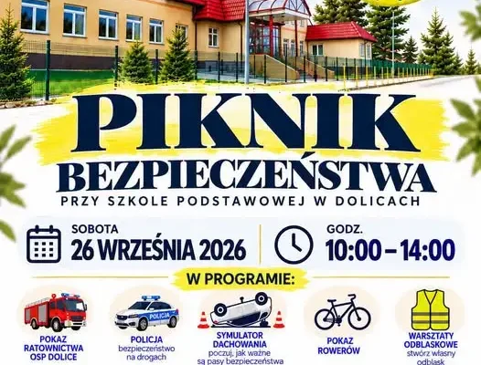 Piknik Bezpieczeństwa w Dolicach – rodzinna sobota z OSP, Policją i wieloma atrakcjami