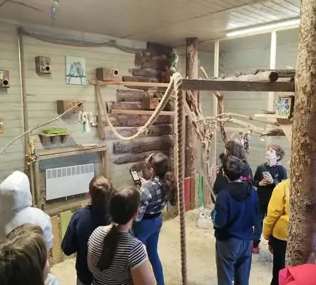 Uczniowie z Woli Chociwskiej nagrodzeni wycieczką do Mini Zoo w Rogozinie