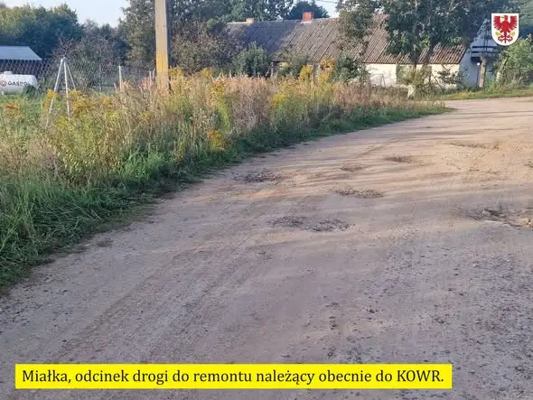 Gmina Ińsko planuje przebudowę drogi w Miałce – trwają prace projektowe