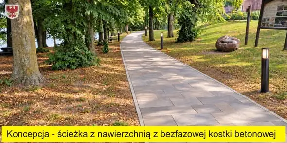 Ińsko pyta mieszkańców: ścieżka do plaży z kruszywa czy z kostki?