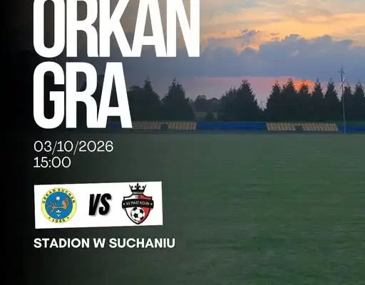 Orkan Suchań podejmie Piasta Kolin w meczu o awans