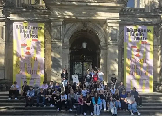 Uczniowie klas 7c i 7d ze Stargardu zwiedzili Berlin
