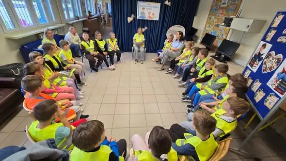 Odblaskowy dzień w Szkole Podstawowej nr 5 w Stargardzie