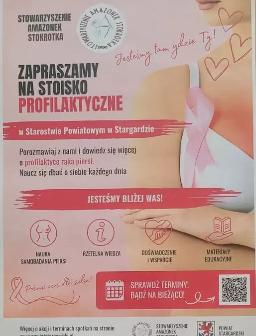 Stoisko profilaktyczne w Stargardzie: zadbaj o zdrowie 14 października