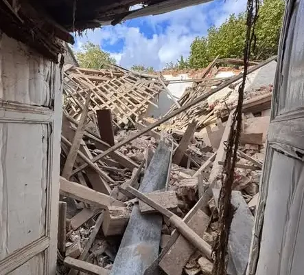 Katastrofa budowlana w Maszewie. Strażacy przeszukali gruzowisko