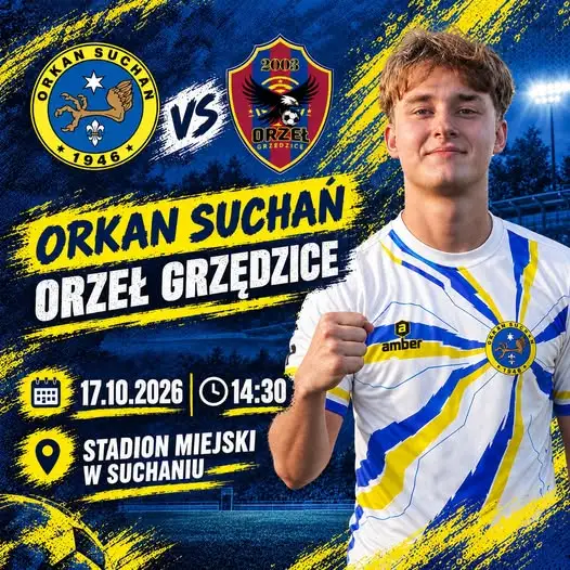 Orzeł Grzędzice przyjedzie do Suchania. Kluczowy mecz w walce o podium