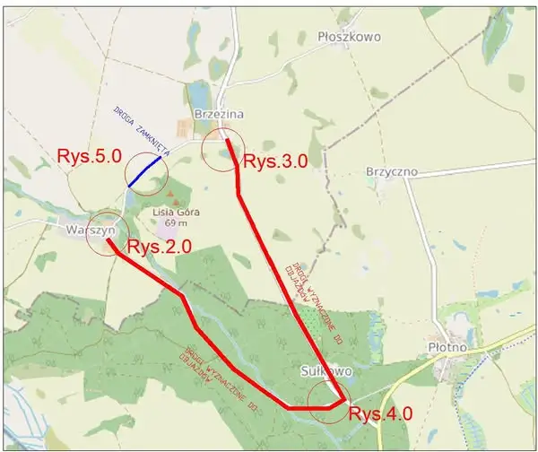 Warszyn: od 15 października objazd w związku z przebudową drogi Brzezina – Warszyn