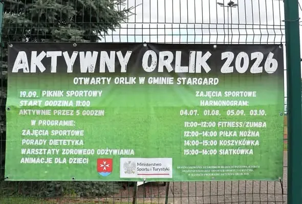 Aktywny Orlik 2026 w Gminie Stargard – podsumowanie sportowego cyklu