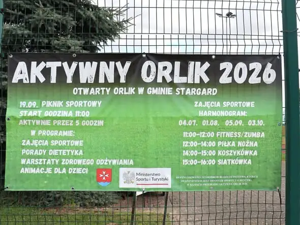 Aktywny Orlik 2026 w Gminie Stargard – podsumowanie sportowego cyklu