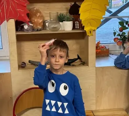 Aleksandr z pasją o mieszkańcach oceanów – kolejna odsłona cyklu „Moje pasje” w świetlicy