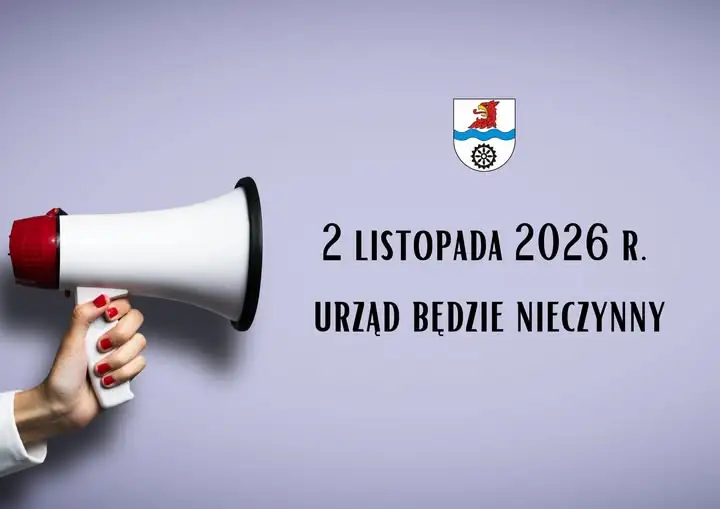 Urząd Gminy Marianowo nieczynny 2 listopada 2026 – dzień wolny za święto w sobotę