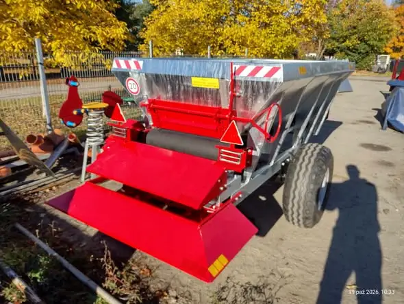 Nowa piaskarka w Gminie Dolice – zimowe drogi będą bezpieczniejsze