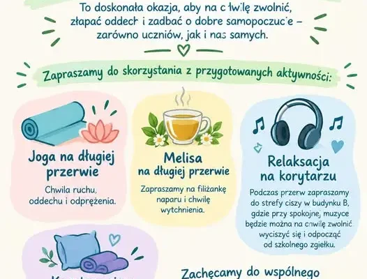 Dzień Odpoczynku dla Zszarganych Nerwów w Szkole Podstawowej nr 2 w Stargardzie