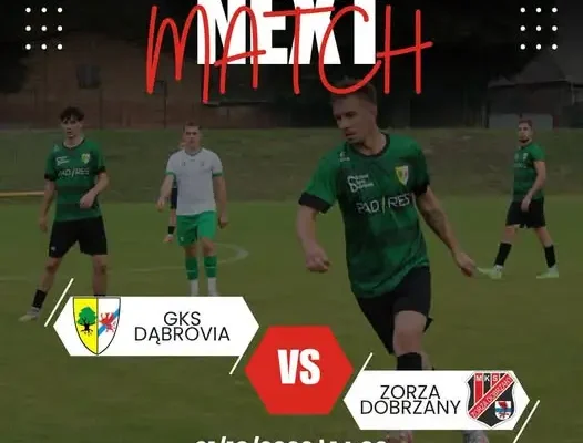 GKS Dąbrovia Stara Dąbrowa wraca na własne boisko – w sobotę mecz z Zorzą Dobrzany