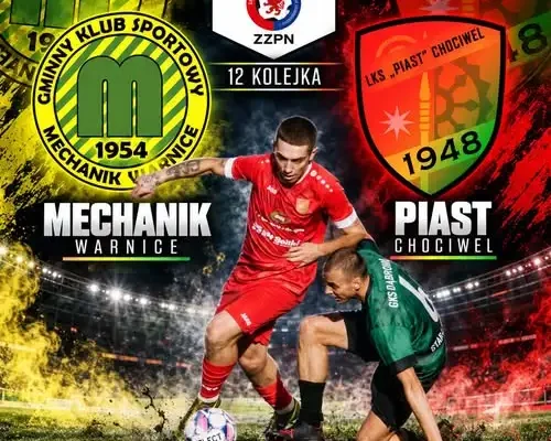 12. kolejka: Mechanik Warnice zagra w sobotę ze Stargardem na Euroboisku