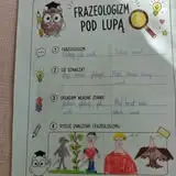 Uczniowie z 6b i 7a poznają frazeologizmy w ogólnopolskim projekcie